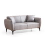 Atelier Del Sofa Belissimo - Sofá de 2 Plazas Gris